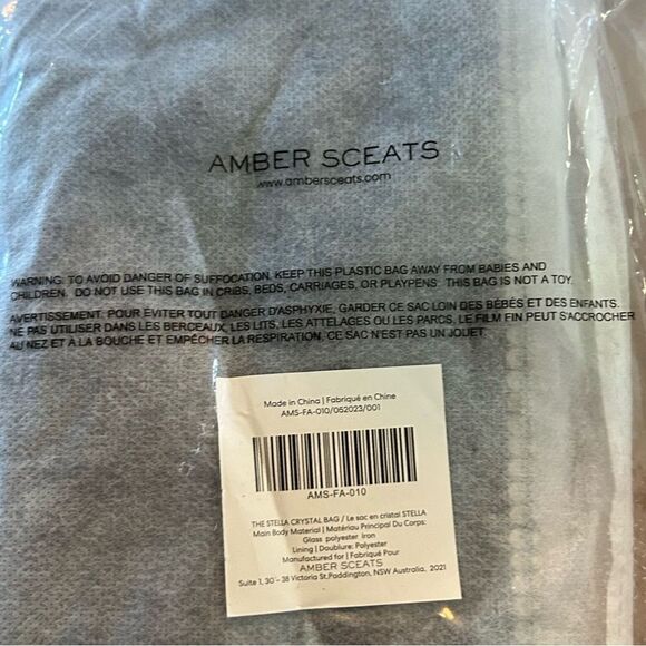 AMBER SCEATS Crystal Stella Bag New - Picture 7 of 9